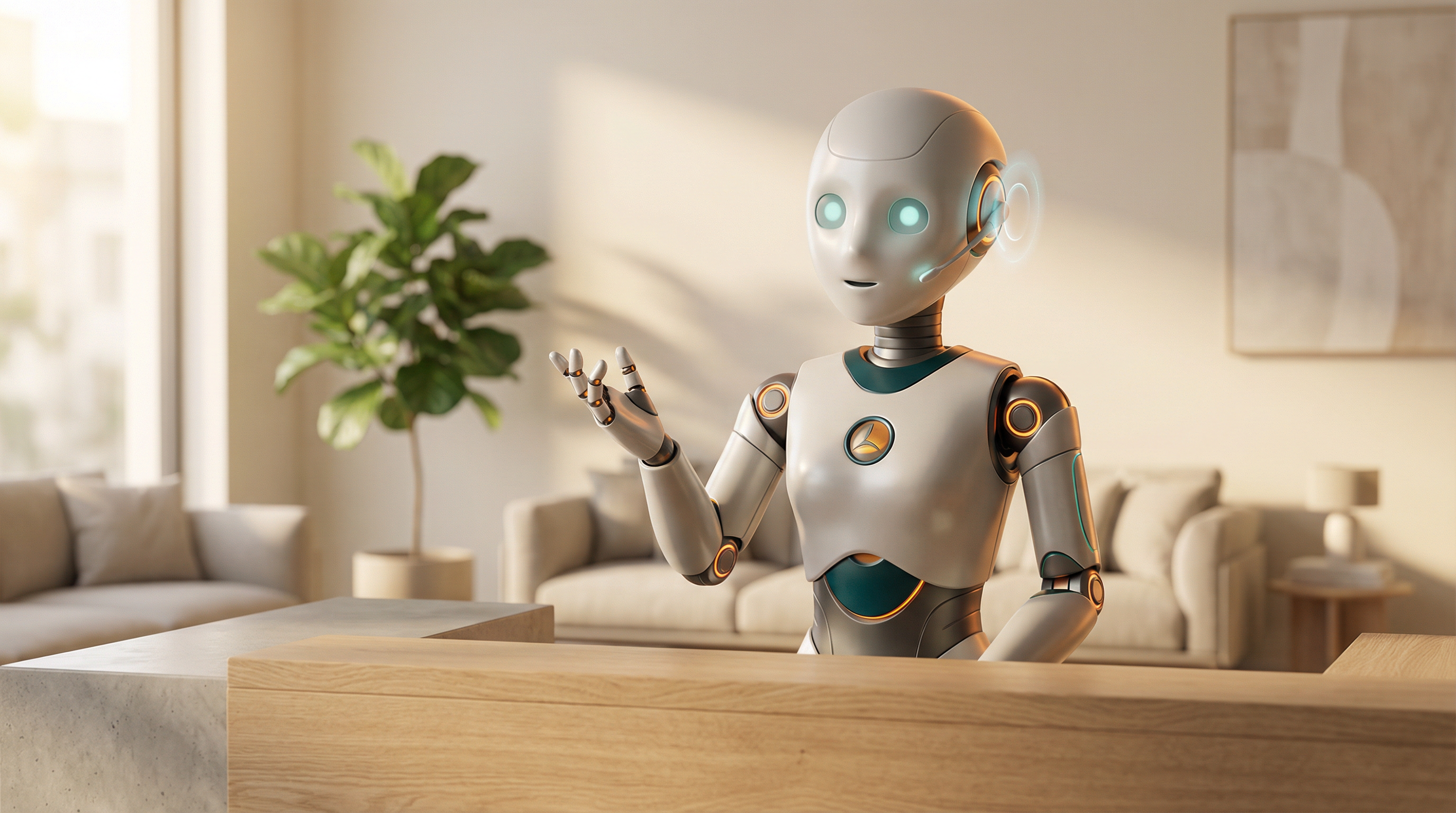 KI-Telefonbot Lea – freundlicher Empfangsassistent