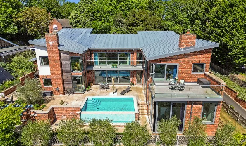 Contemporary luxury home with pool - Norfolk and Suffolk