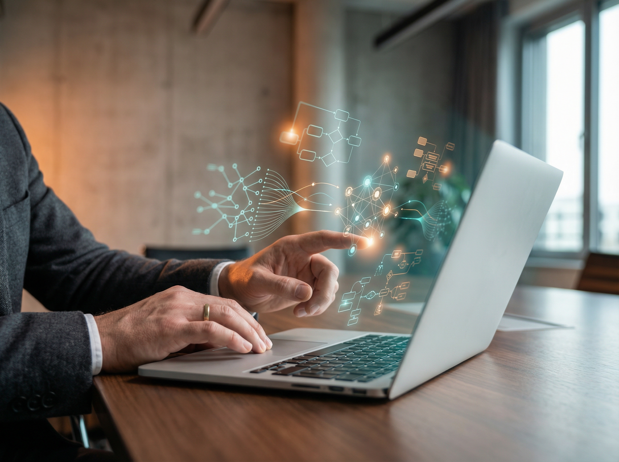 Strategische Analyse mit digitalen Datenvisualisierungen